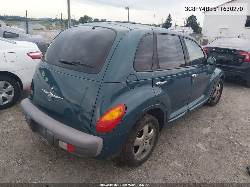 2001 Chrysler Pt Cruiser VIN: 3C8FY4BB51T630270 Lot: 45396322