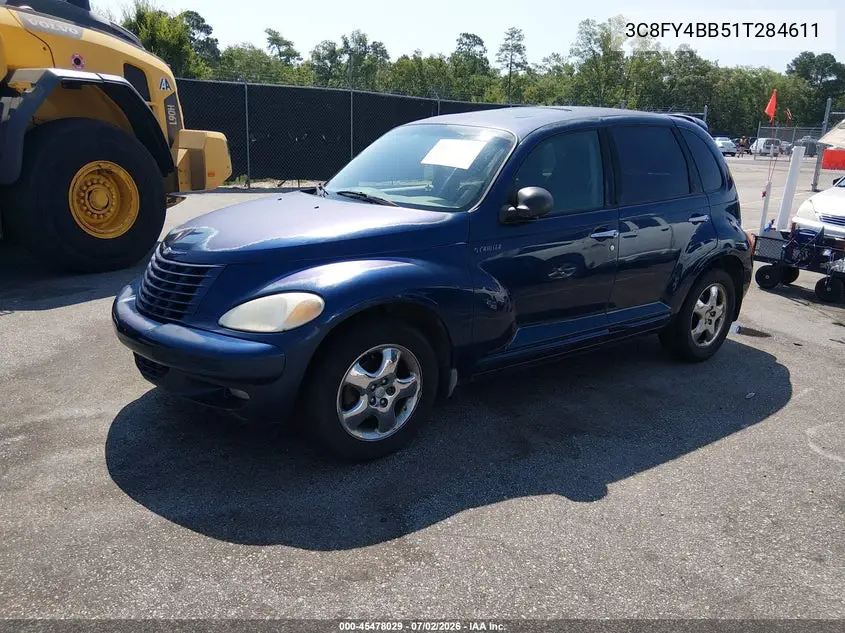 2001 Chrysler Pt Cruiser VIN: 3C8FY4BB51T284611 Lot: 45478029