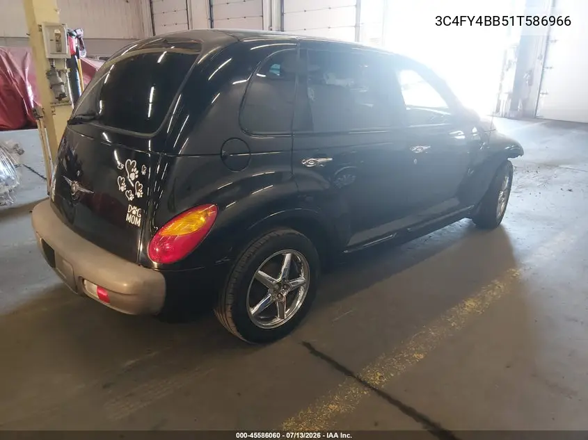 2001 Chrysler Pt Cruiser VIN: 3C4FY4BB51T586966 Lot: 45586060
