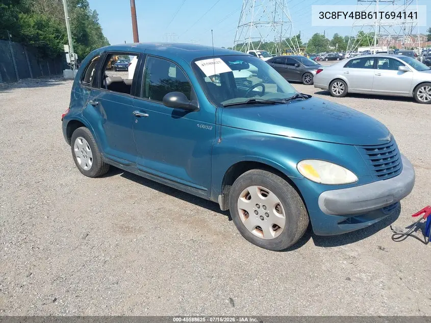2001 Chrysler Pt Cruiser VIN: 3C8FY4BB61T694141 Lot: 45588625