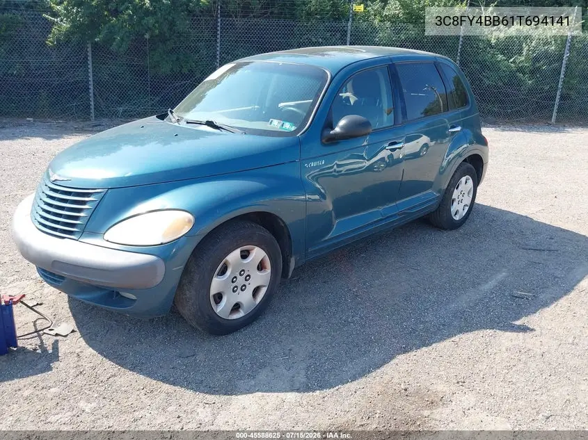 2001 Chrysler Pt Cruiser VIN: 3C8FY4BB61T694141 Lot: 45588625
