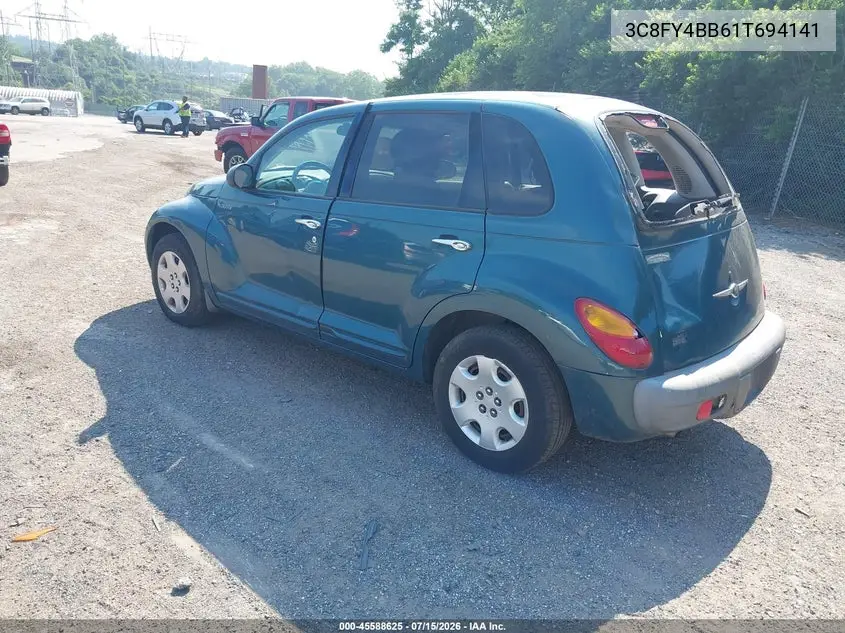 2001 Chrysler Pt Cruiser VIN: 3C8FY4BB61T694141 Lot: 45588625