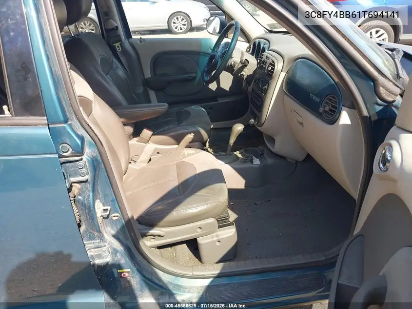 2001 Chrysler Pt Cruiser VIN: 3C8FY4BB61T694141 Lot: 45588625