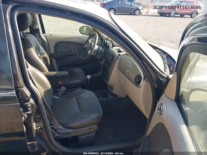 2001 Chrysler Pt Cruiser VIN: 3C8FY4BB91T618686 Lot: 45599222