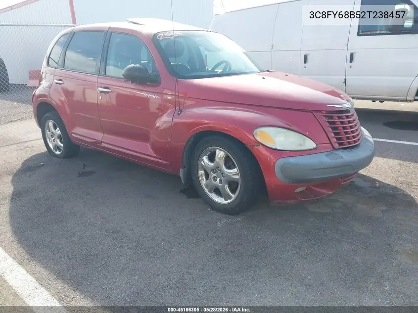2002 Chrysler Pt Cruiser Limited VIN: 3C8FY68B52T238457 Lot: 45166305