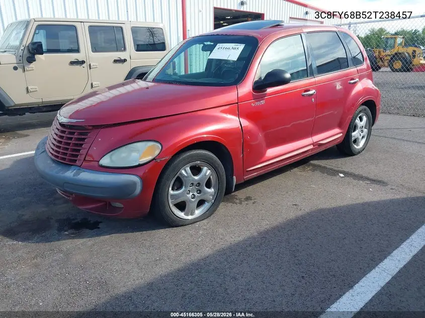 2002 Chrysler Pt Cruiser Limited VIN: 3C8FY68B52T238457 Lot: 45166305