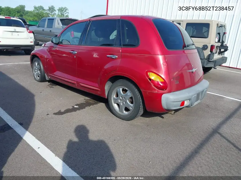 2002 Chrysler Pt Cruiser Limited VIN: 3C8FY68B52T238457 Lot: 45166305