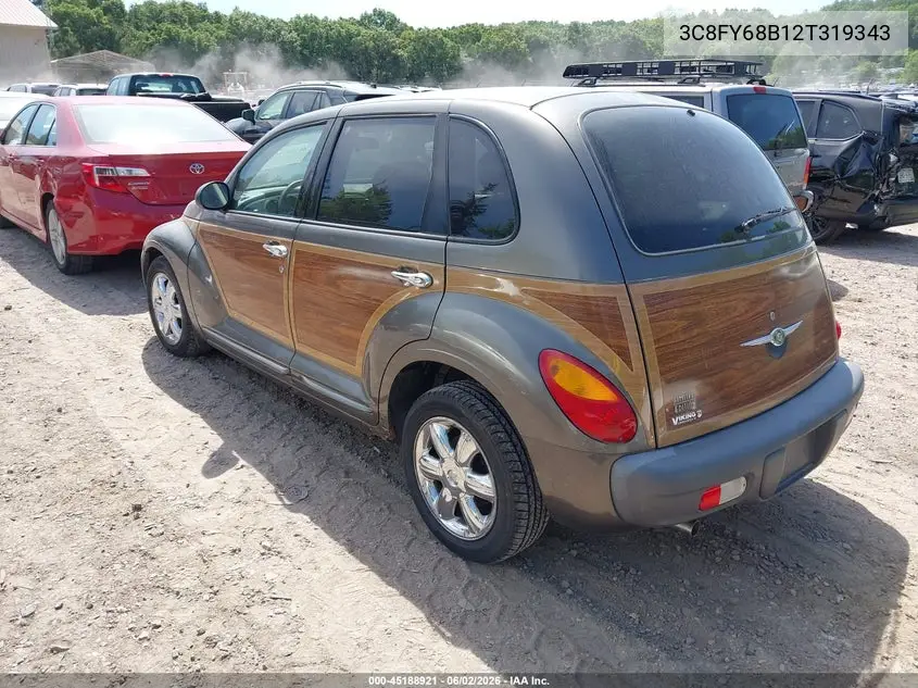 2002 Chrysler Pt Cruiser Limited VIN: 3C8FY68B12T319343 Lot: 45188921