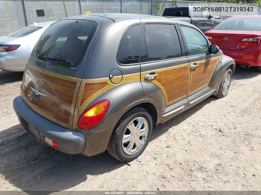 2002 Chrysler Pt Cruiser Limited VIN: 3C8FY68B12T319343 Lot: 45188921