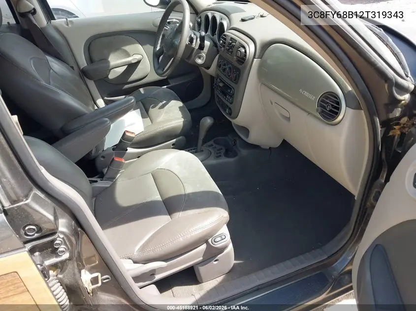 2002 Chrysler Pt Cruiser Limited VIN: 3C8FY68B12T319343 Lot: 45188921