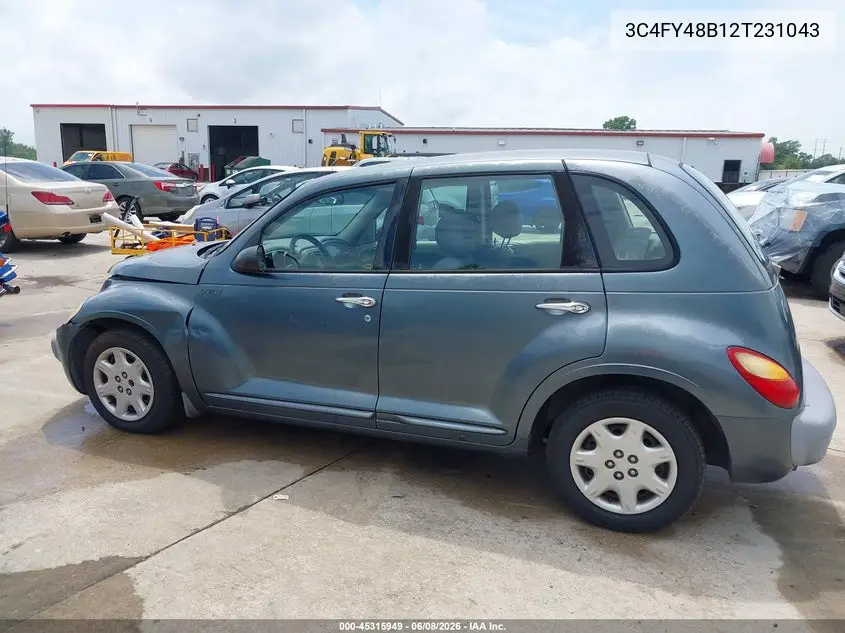 2002 Chrysler Pt Cruiser VIN: 3C4FY48B12T231043 Lot: 45315949