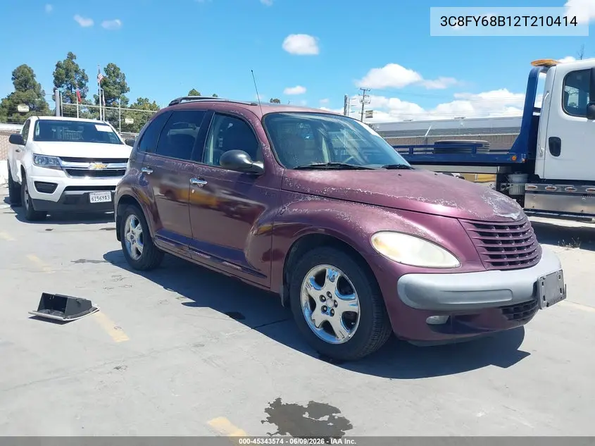 2002 Chrysler Pt Cruiser Limited/Dream Cruiser VIN: 3C8FY68B12T210414 Lot: 45343574
