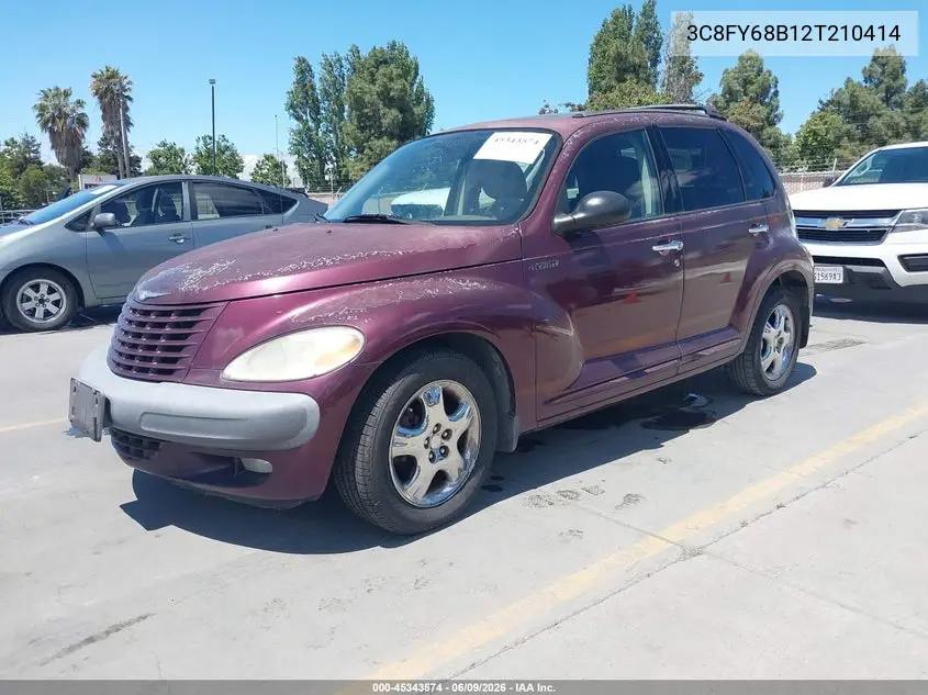 2002 Chrysler Pt Cruiser Limited/Dream Cruiser VIN: 3C8FY68B12T210414 Lot: 45343574
