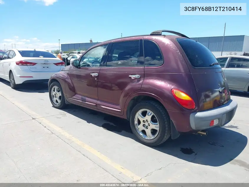 2002 Chrysler Pt Cruiser Limited/Dream Cruiser VIN: 3C8FY68B12T210414 Lot: 45343574