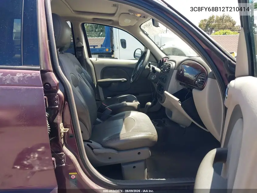 2002 Chrysler Pt Cruiser Limited/Dream Cruiser VIN: 3C8FY68B12T210414 Lot: 45343574