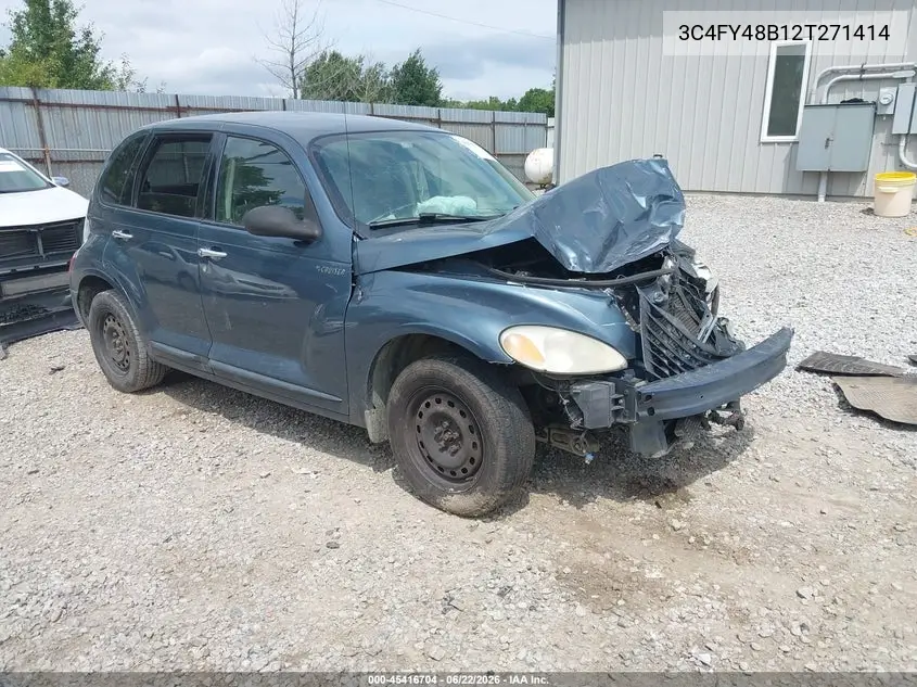 2002 Chrysler Pt Cruiser VIN: 3C4FY48B12T271414 Lot: 45416704