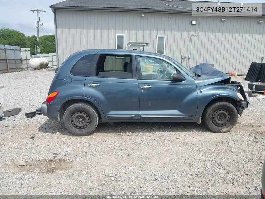 2002 Chrysler Pt Cruiser VIN: 3C4FY48B12T271414 Lot: 45416704