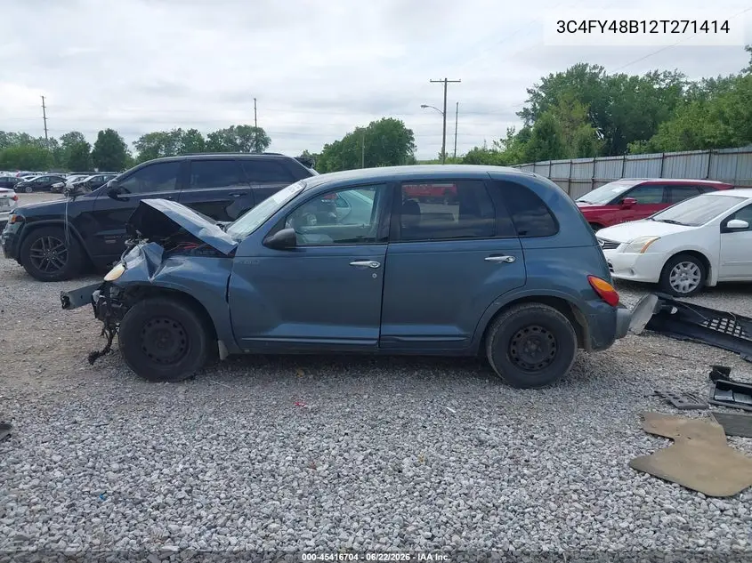 2002 Chrysler Pt Cruiser VIN: 3C4FY48B12T271414 Lot: 45416704