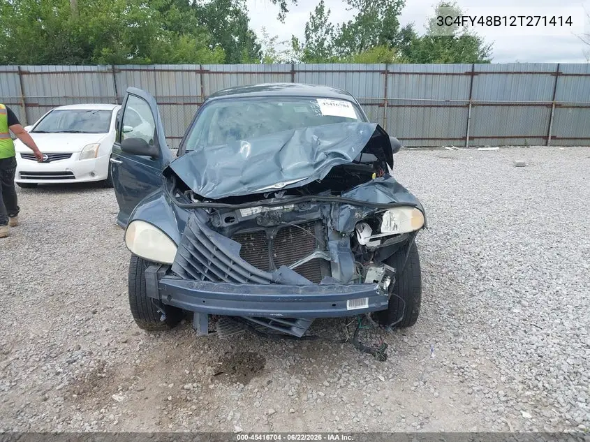 2002 Chrysler Pt Cruiser VIN: 3C4FY48B12T271414 Lot: 45416704