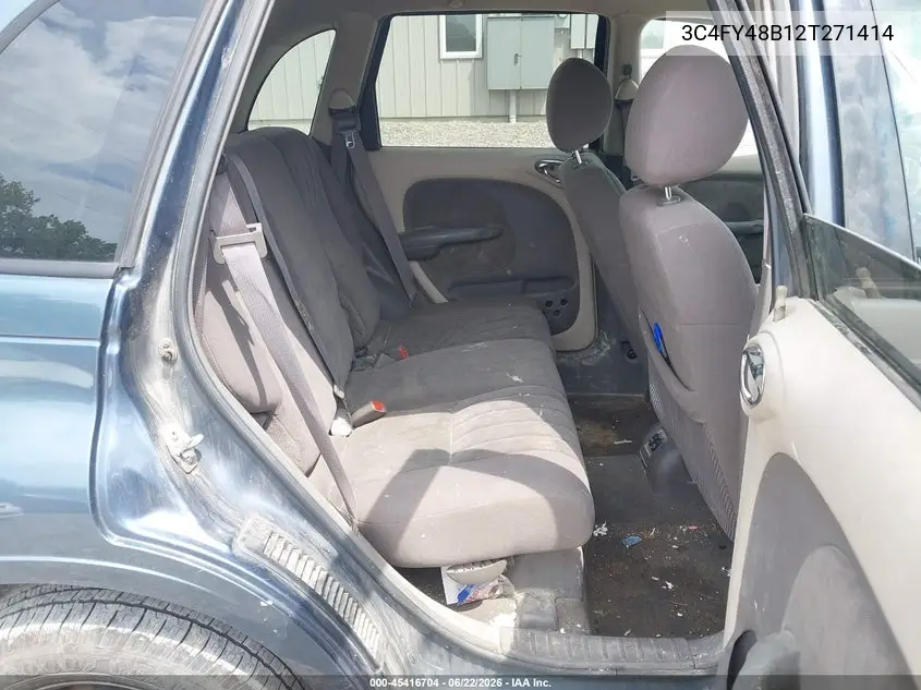 2002 Chrysler Pt Cruiser VIN: 3C4FY48B12T271414 Lot: 45416704