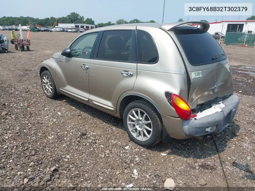 2002 Chrysler Pt Cruiser Limited VIN: 3C8FY68B32T302379 Lot: 45613058