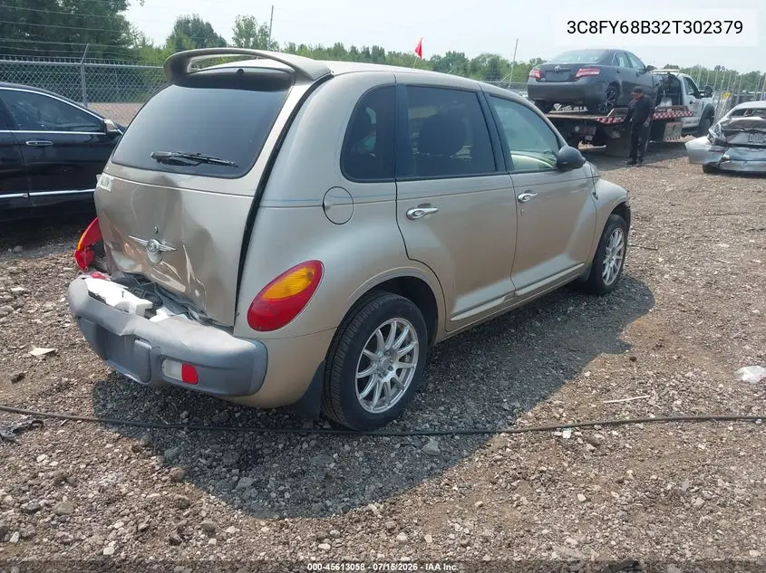 2002 Chrysler Pt Cruiser Limited VIN: 3C8FY68B32T302379 Lot: 45613058
