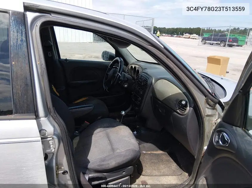 2003 Chrysler Pt Cruiser Gt VIN: 3C4FY78G23T513559 Lot: 44994477