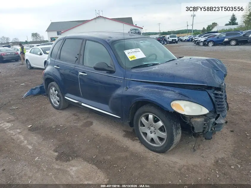 2003 Chrysler Pt Cruiser Touring VIN: 3C8FY58B23T503556 Lot: 45115016