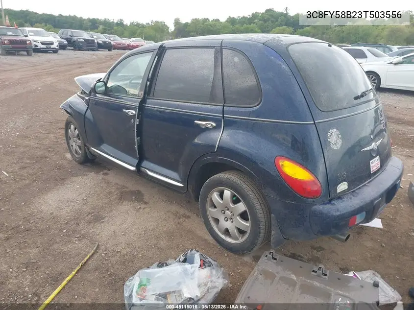 2003 Chrysler Pt Cruiser Touring VIN: 3C8FY58B23T503556 Lot: 45115016