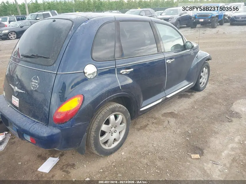 2003 Chrysler Pt Cruiser Touring VIN: 3C8FY58B23T503556 Lot: 45115016