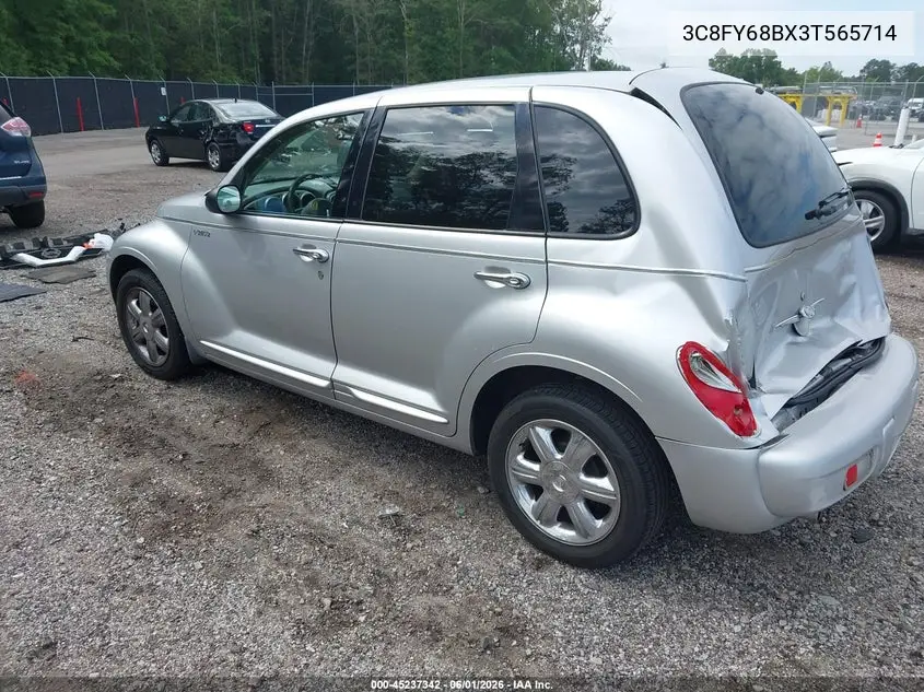 2003 Chrysler Pt Cruiser Limited VIN: 3C8FY68BX3T565714 Lot: 45237342
