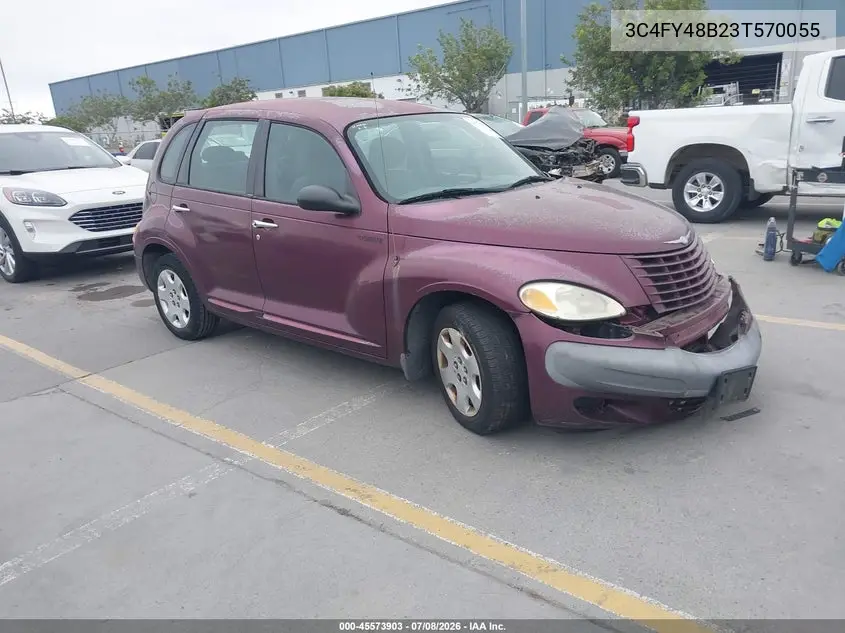 2003 Chrysler Pt Cruiser VIN: 3C4FY48B23T570055 Lot: 45573903
