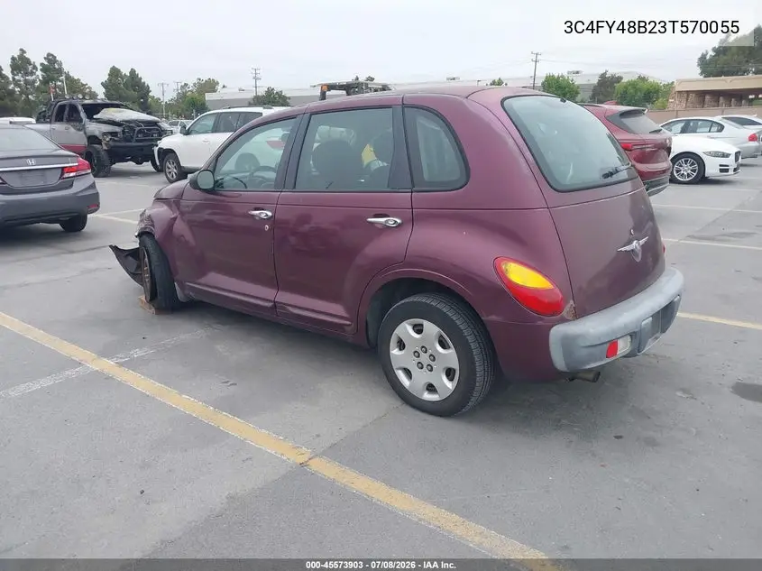 2003 Chrysler Pt Cruiser VIN: 3C4FY48B23T570055 Lot: 45573903