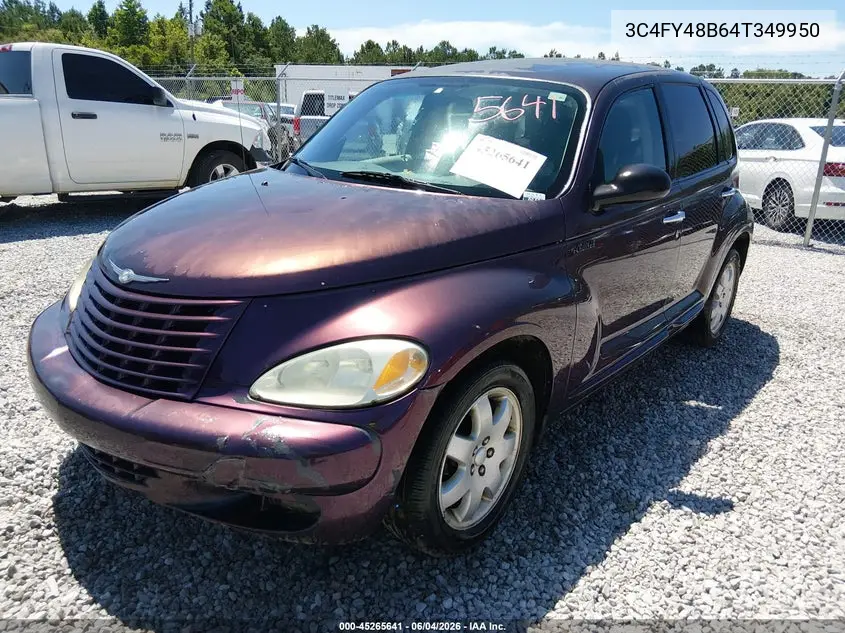 2004 Chrysler Pt Cruiser VIN: 3C4FY48B64T349950 Lot: 45265641