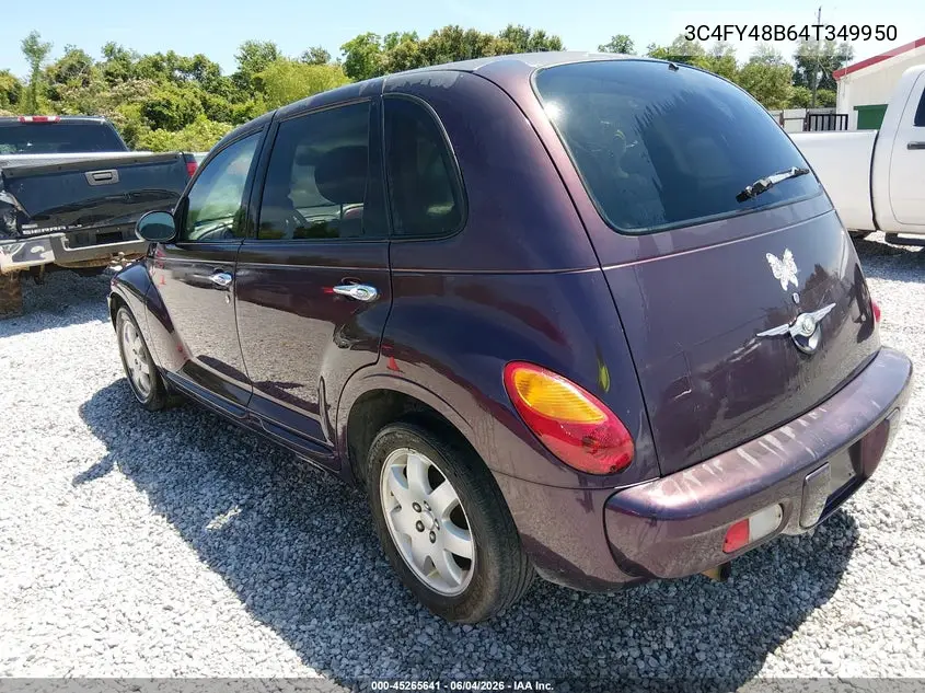 2004 Chrysler Pt Cruiser VIN: 3C4FY48B64T349950 Lot: 45265641
