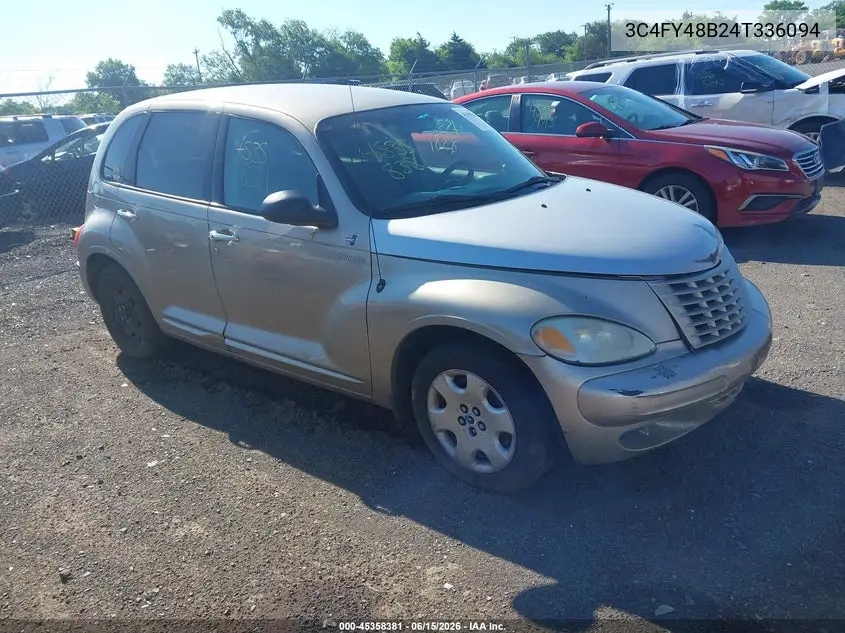 2004 Chrysler Pt Cruiser VIN: 3C4FY48B24T336094 Lot: 45358381