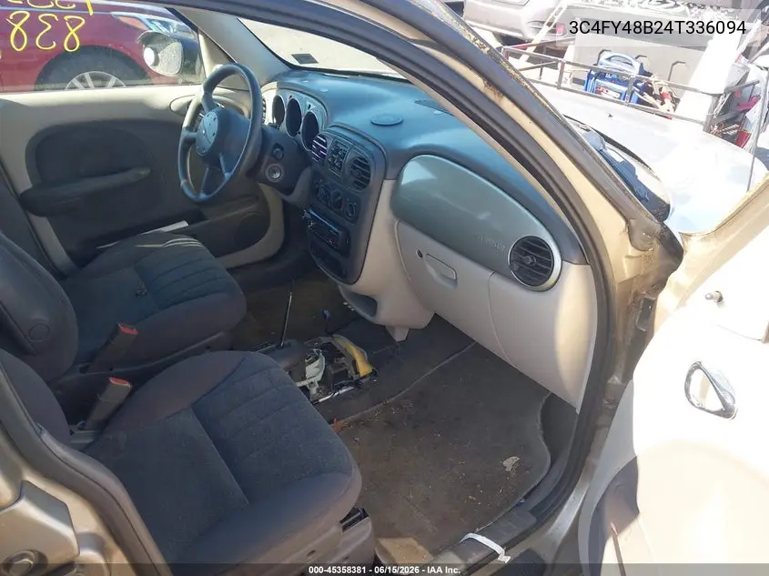 2004 Chrysler Pt Cruiser VIN: 3C4FY48B24T336094 Lot: 45358381