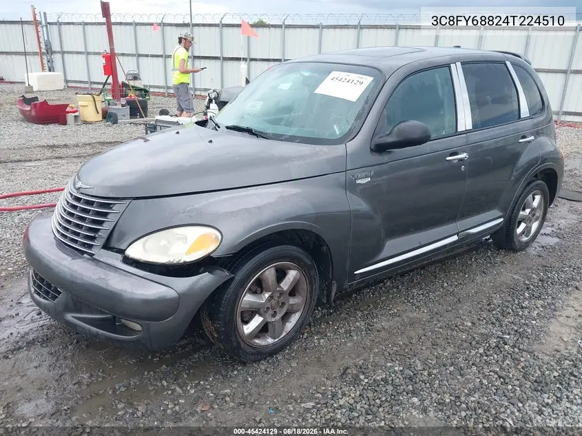 2004 Chrysler Pt Cruiser Limited VIN: 3C8FY68824T224510 Lot: 45424129