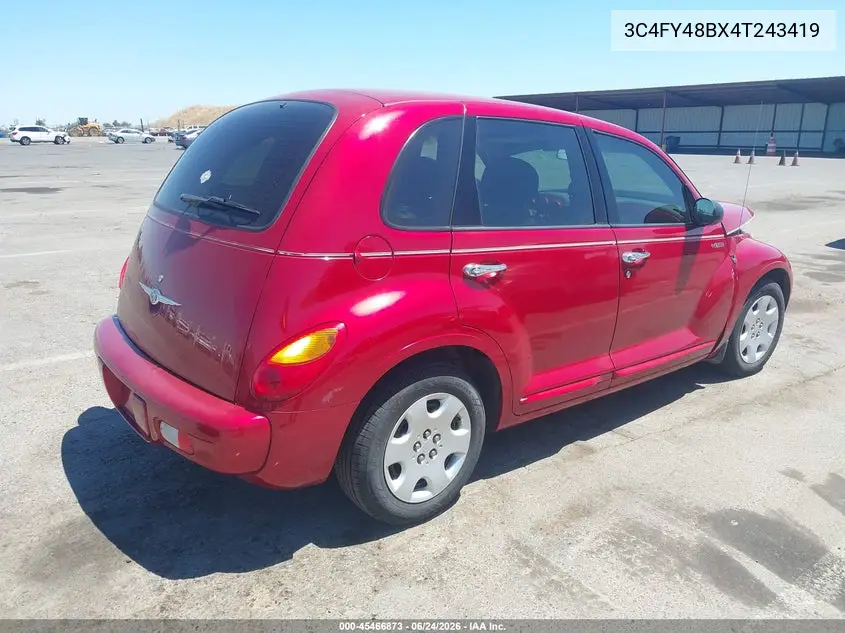 2004 Chrysler Pt Cruiser VIN: 3C4FY48BX4T243419 Lot: 45466873