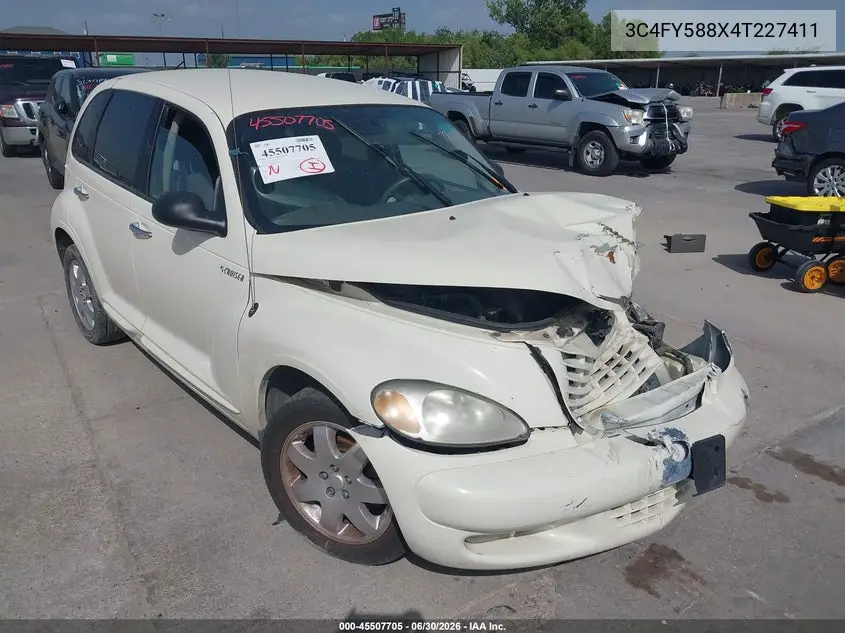 2004 Chrysler Pt Cruiser Touring VIN: 3C4FY588X4T227411 Lot: 45507705
