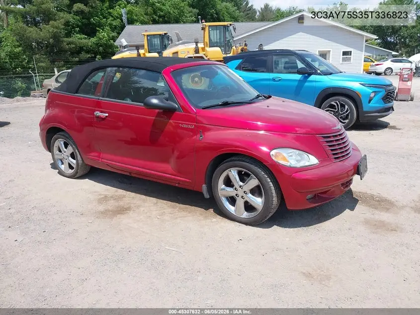 2005 Chrysler Pt Cruiser Gt VIN: 3C3AY75S35T336823 Lot: 45307632