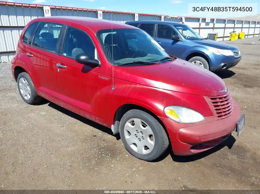 2005 Chrysler Pt Cruiser VIN: 3C4FY48B35T594500 Lot: 45359660