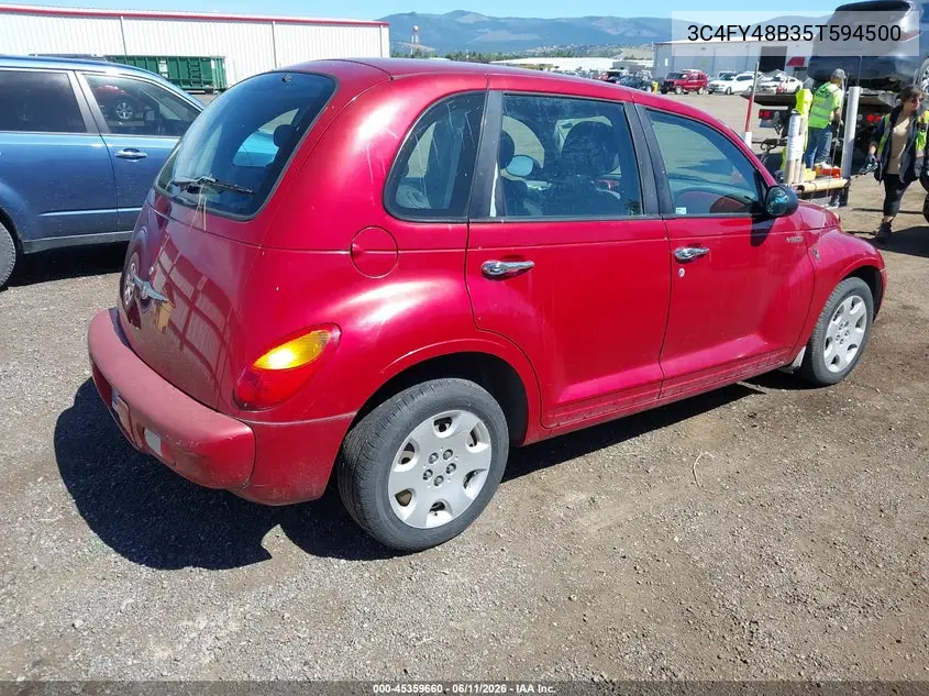 2005 Chrysler Pt Cruiser VIN: 3C4FY48B35T594500 Lot: 45359660