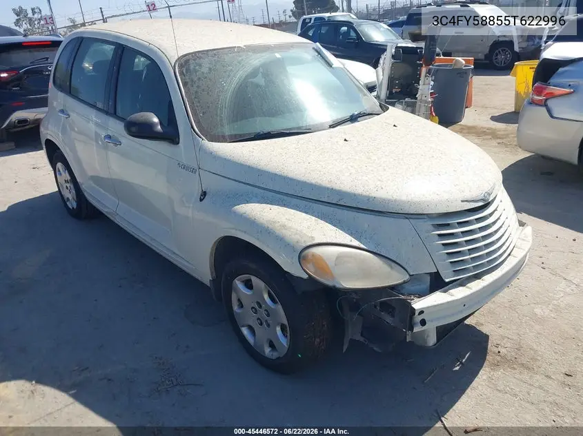 2005 Chrysler Pt Cruiser Touring VIN: 3C4FY58B55T622996 Lot: 45446572
