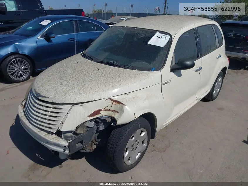 2005 Chrysler Pt Cruiser Touring VIN: 3C4FY58B55T622996 Lot: 45446572