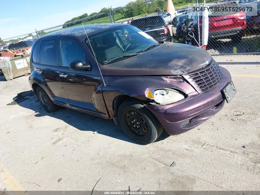 2005 Chrysler Pt Cruiser Touring VIN: 3C4FY58B95T529673 Lot: 45452031