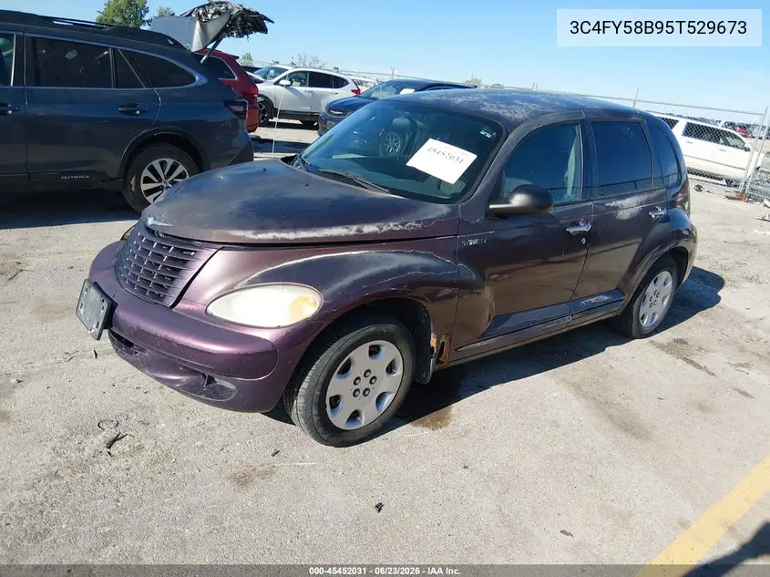 2005 Chrysler Pt Cruiser Touring VIN: 3C4FY58B95T529673 Lot: 45452031