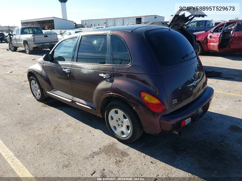 2005 Chrysler Pt Cruiser Touring VIN: 3C4FY58B95T529673 Lot: 45452031