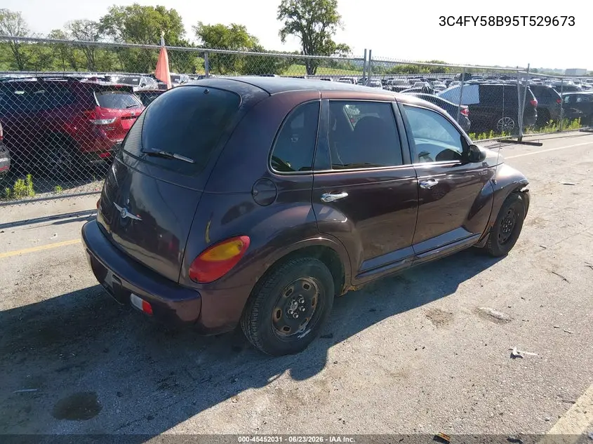 2005 Chrysler Pt Cruiser Touring VIN: 3C4FY58B95T529673 Lot: 45452031