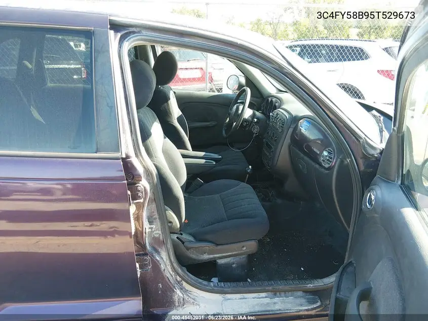 2005 Chrysler Pt Cruiser Touring VIN: 3C4FY58B95T529673 Lot: 45452031